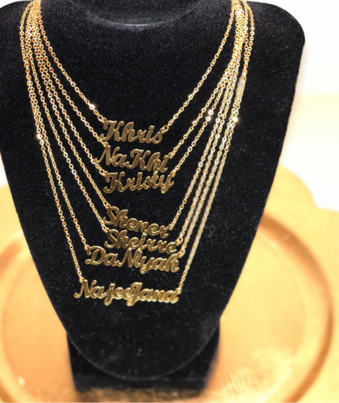 Custom Nameplate Necklace