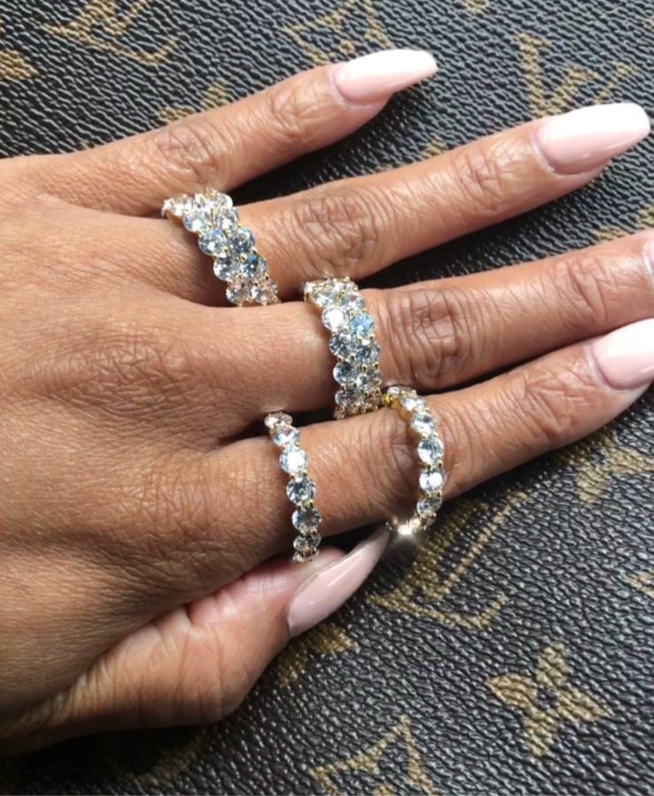 “Crystal Infinity Ring”