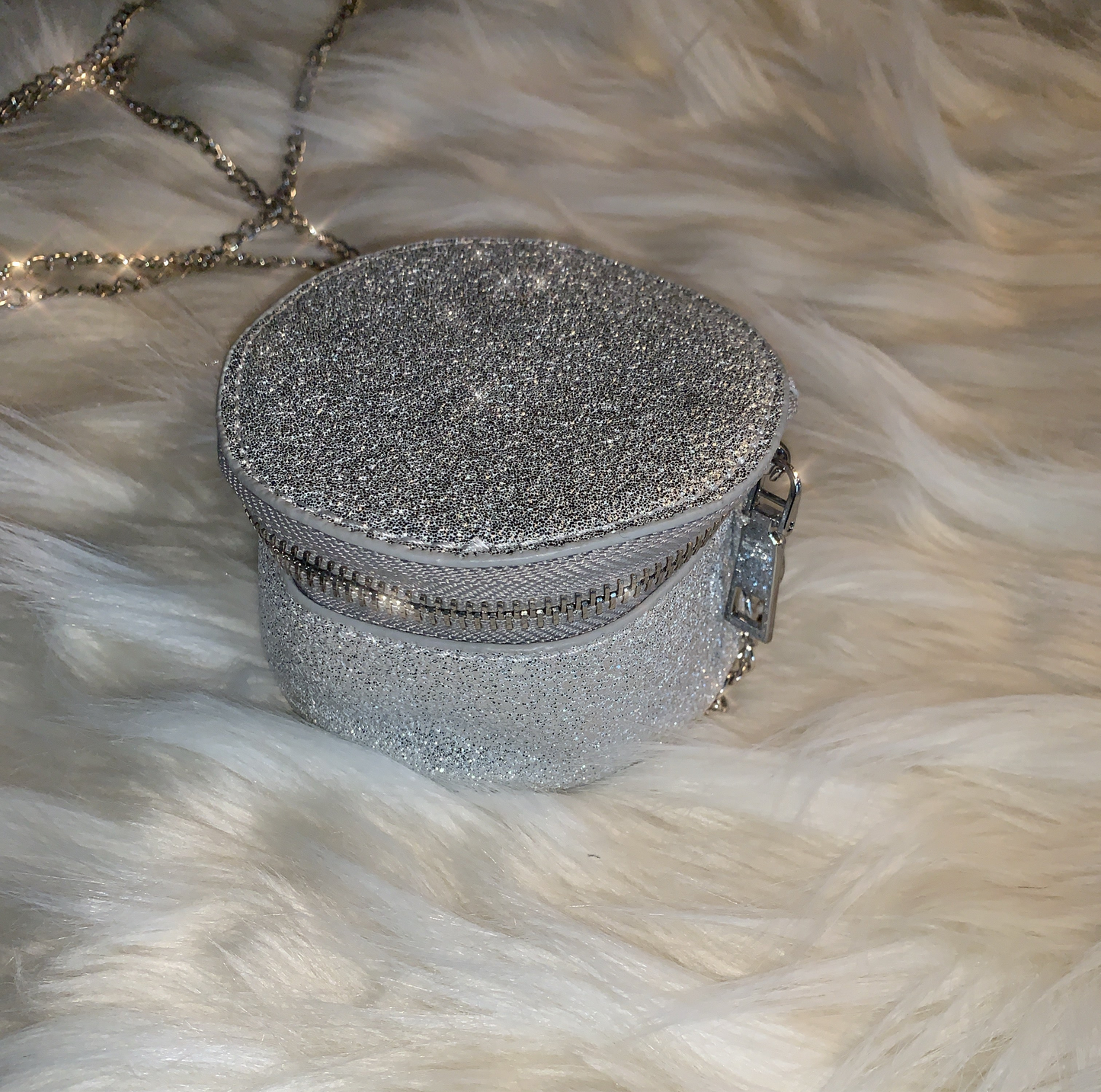 Mini Glitter Shoulder Bag