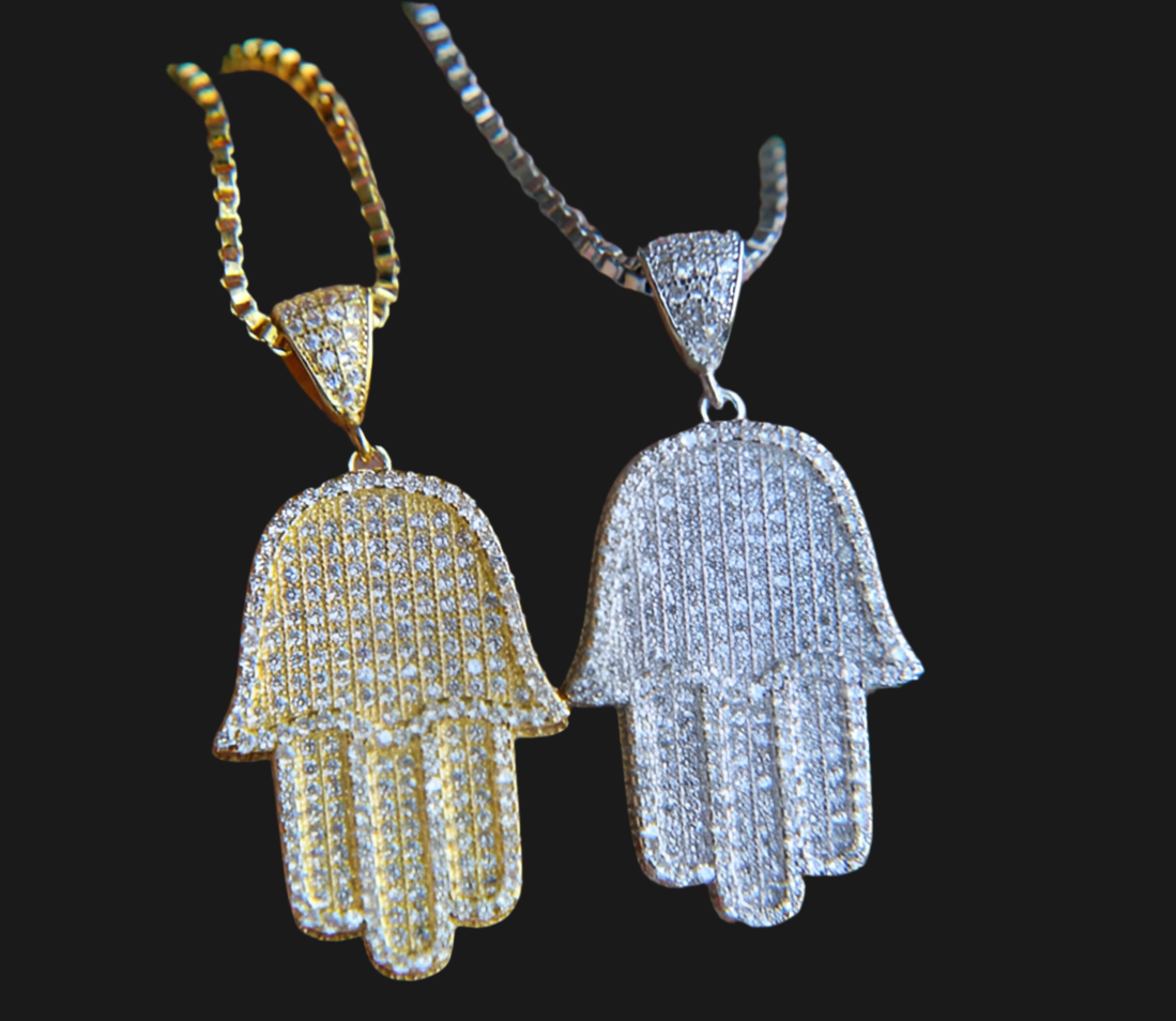 “Hasma Crystal Hand ” Pendant