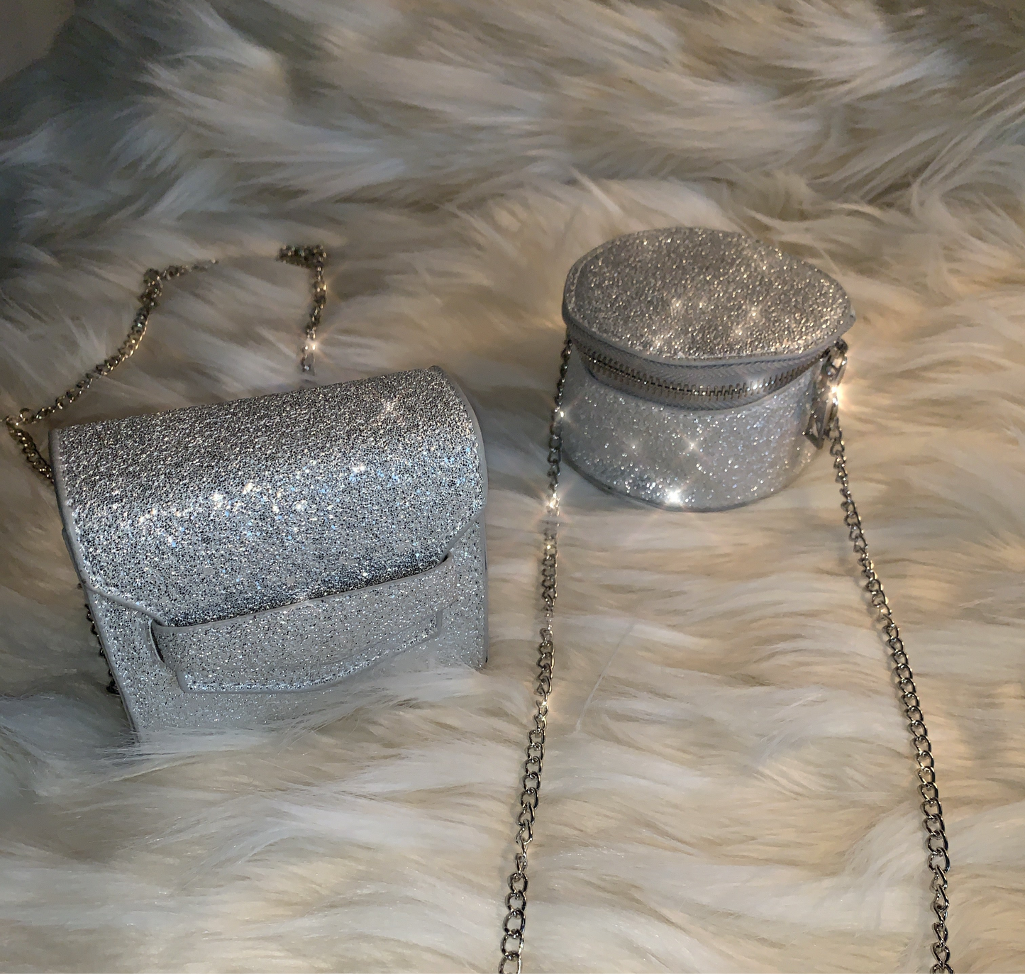 Mini Glitter Shoulder Bag