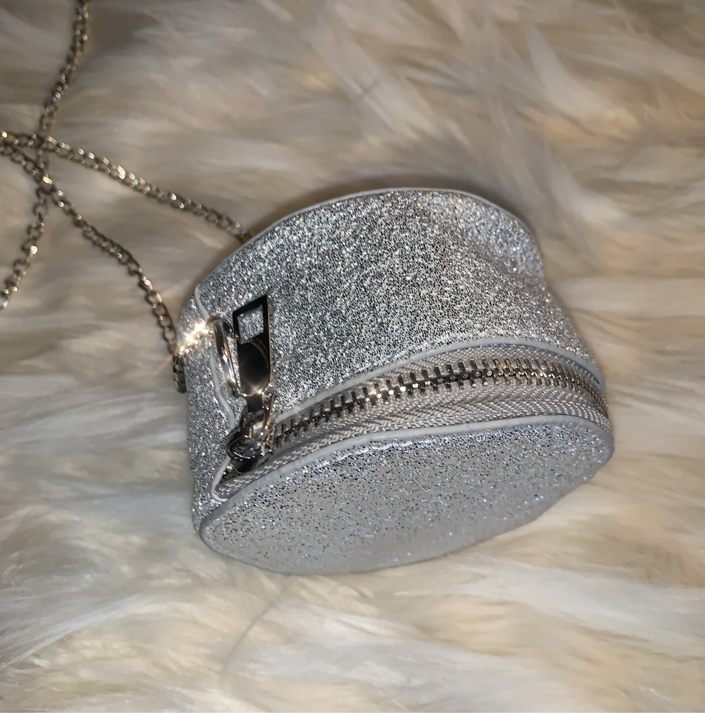 Mini Glitter Shoulder Bag