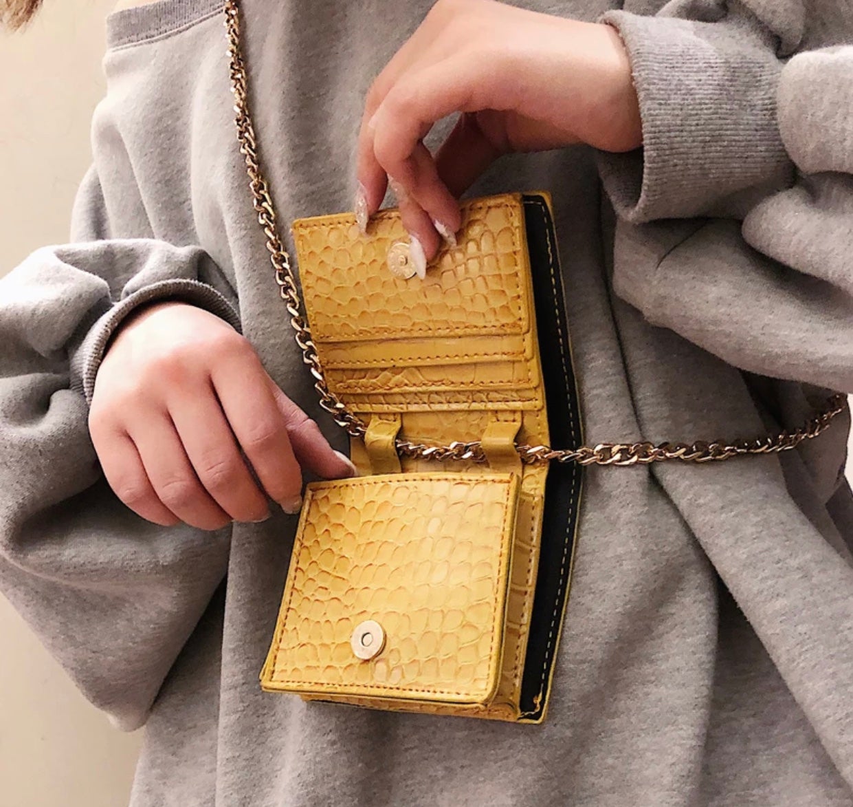 Mini Leather Shoulder Bag