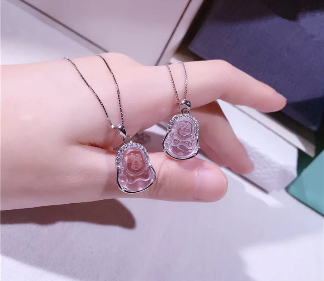 “Mini Crystal Buddha”